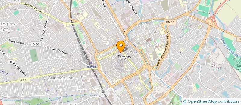 localisation de l'entreprise JULIA à TROYES