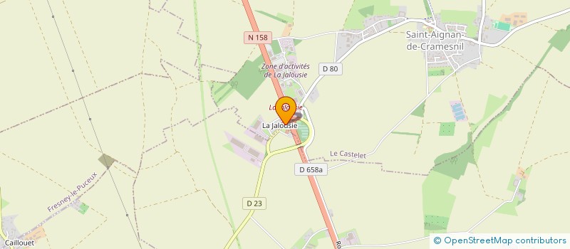 localisation de l'entreprise JULIA  LE CASTELET