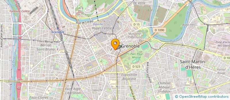 localisation de l'entreprise JULIA à GRENOBLE