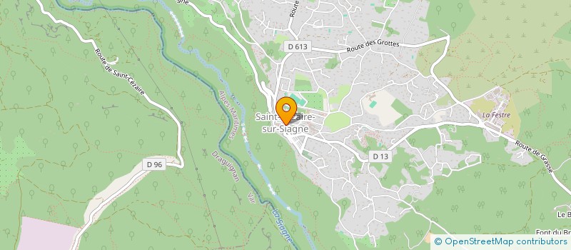localisation de l'entreprise JULIA à SAINT-CEZAIRE-SUR-SIAGNE