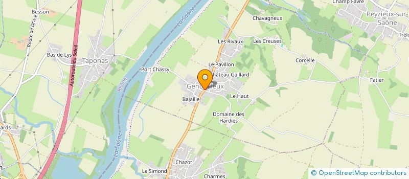 localisation de l'entreprise JULIA  GENOUILLEUX