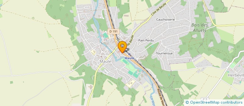 localisation de l'entreprise JULIA à MAULE