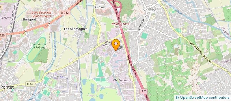 localisation de l'entreprise JULIA  VEDENE