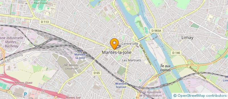 localisation de l'entreprise JULIA à MANTES-LA-JOLIE