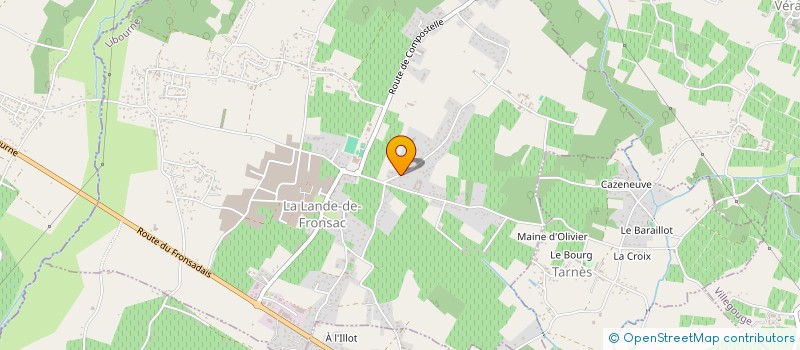 localisation de l'entreprise JULIA  VERAC