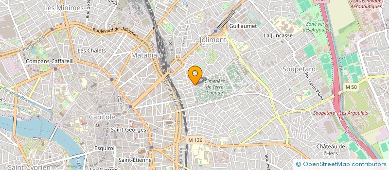 localisation de l'entreprise JULIA  TOULOUSE