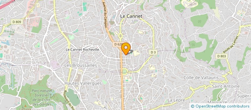 localisation de l'entreprise JULIA à LE CANNET