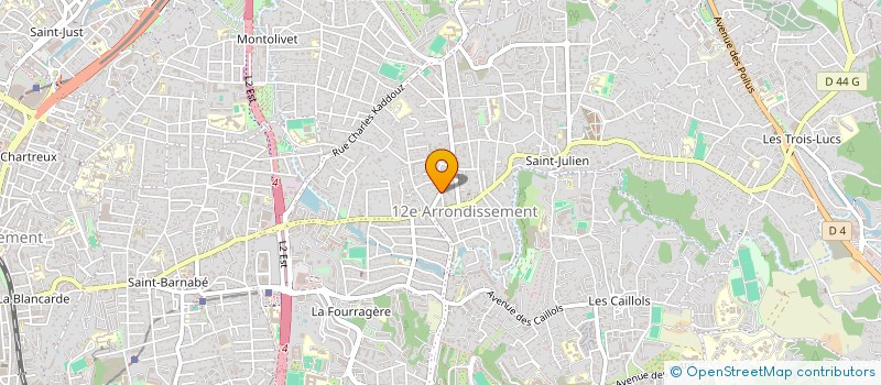localisation de l'entreprise JULIA BEAUTE à MARSEILLE
