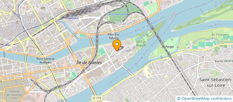 localisation de l'entreprise JULIA BECKER  NANTES