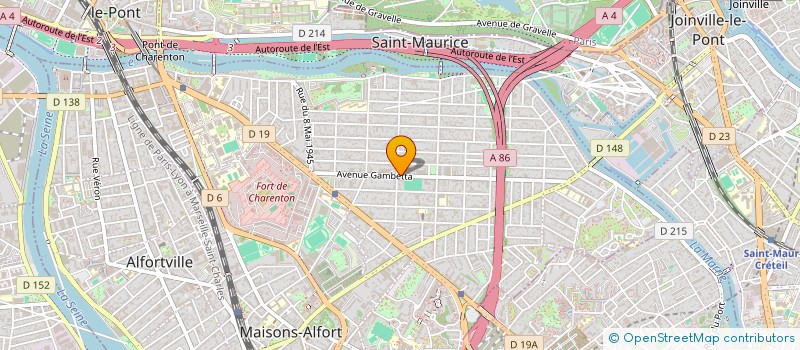 localisation de l'entreprise JULIA DAVESNE CONSULTING à MAISONS-ALFORT