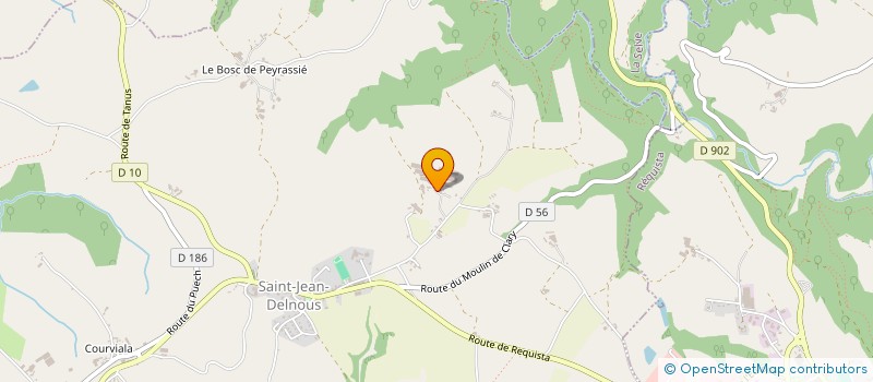 localisation de l'entreprise JULIA EQUIPEMENT  SAINT-JEAN-DELNOUS