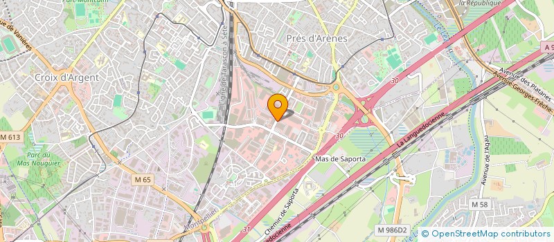 localisation de l'entreprise JULIA FRANK à MONTPELLIER