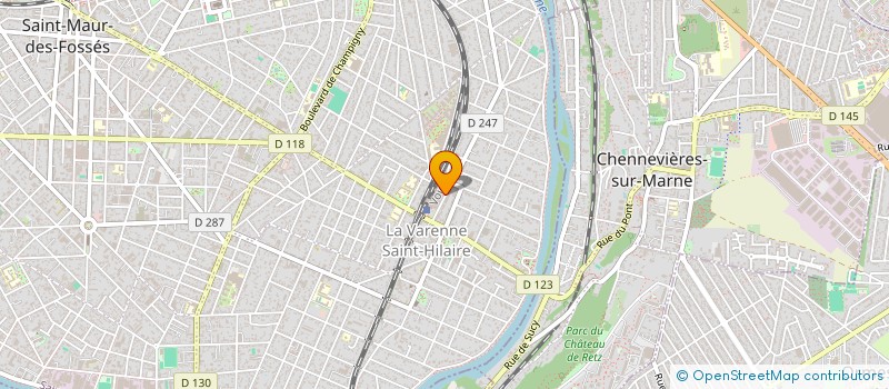 localisation de l'entreprise JULIA LEA BEAUTE  SAINT-MAUR-DES-FOSSES