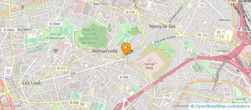 localisation de l'entreprise JULIA LEO BEAUTE à NOISY-LE-SEC