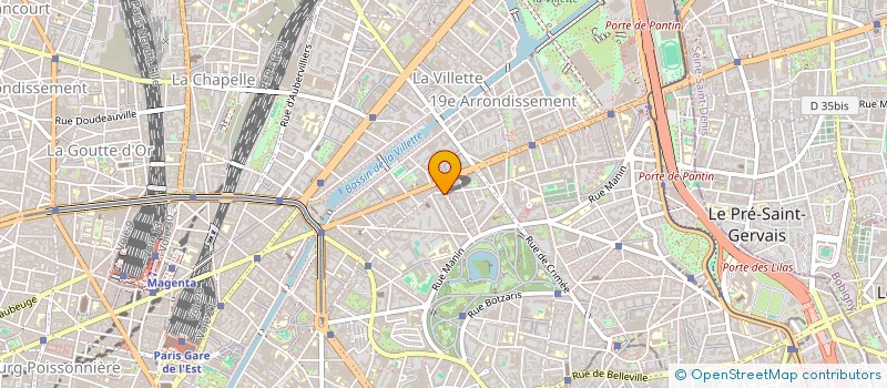 localisation de l'entreprise JULIA LOUIS BEAUTE  PARIS