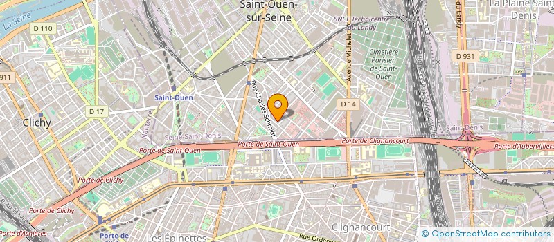 localisation de l'entreprise JULIA ROSELYNE à SAINT-OUEN-SUR-SEINE