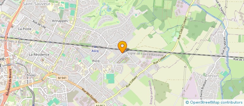 localisation de l'entreprise JULIA VANCOSTENOBLE  VILLENEUVE-D'ASCQ