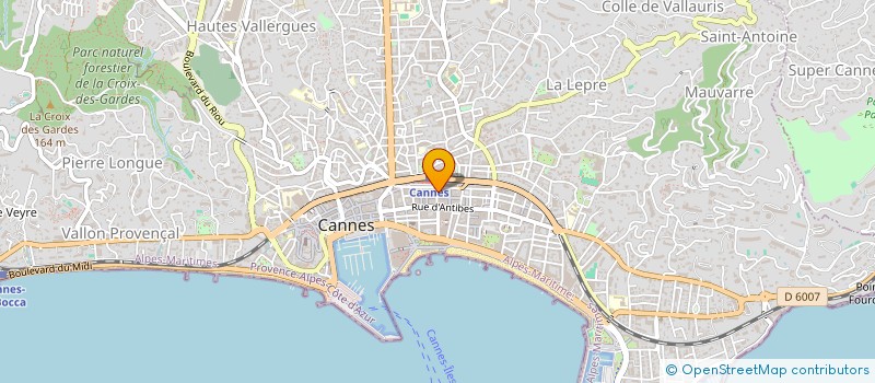 localisation de l'entreprise JULIAL à CANNES