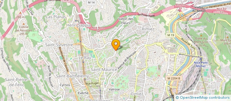 localisation de l'entreprise JULIAL à NICE