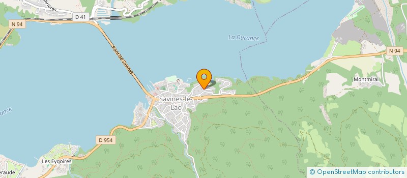 localisation de l'entreprise JULIAMBRE  SAVINES-LE-LAC