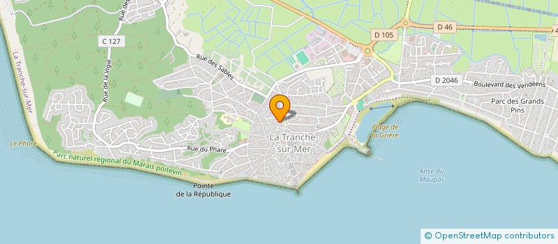 localisation de l'entreprise JULIAN à LA TRANCHE-SUR-MER