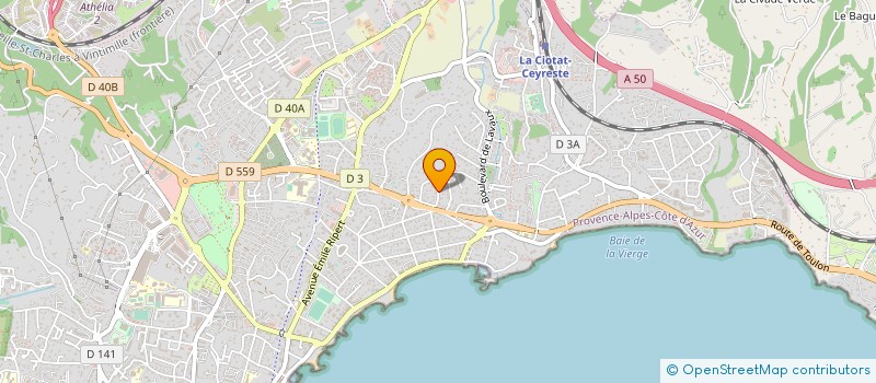 localisation de l'entreprise JULIAN  LA CIOTAT