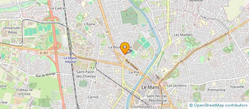 localisation de l'entreprise JULIAN  LE MANS