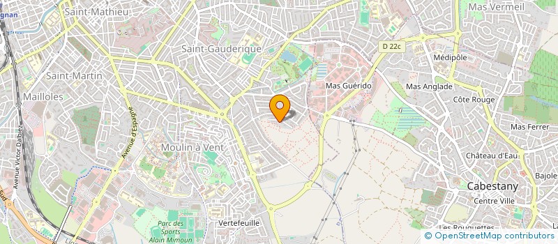 localisation de l'entreprise JULIAN à PERPIGNAN
