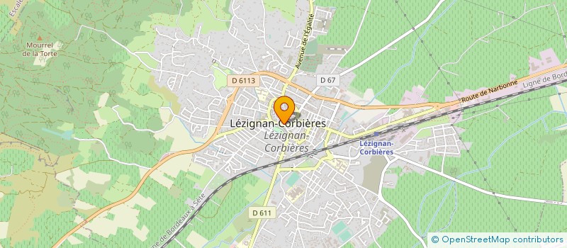 localisation de l'entreprise JULIAN à LEZIGNAN-CORBIERES