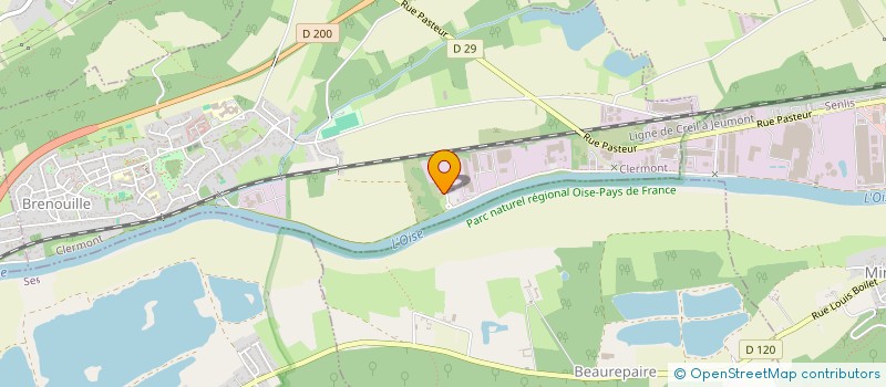 localisation de l'entreprise JULIAN & CO. IMMOBILIER  BRENOUILLE