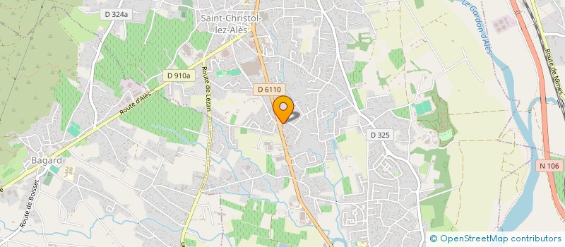 localisation de l'entreprise JULIAN INVEST  SAINT-CHRISTOL-LEZ-ALES