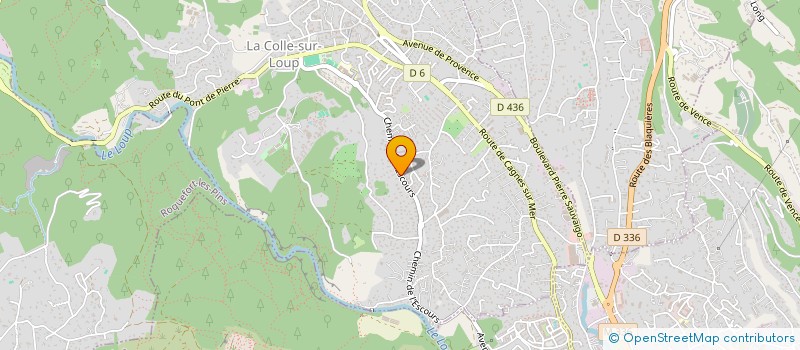 localisation de l'entreprise JULIANA  LA COLLE-SUR-LOUP