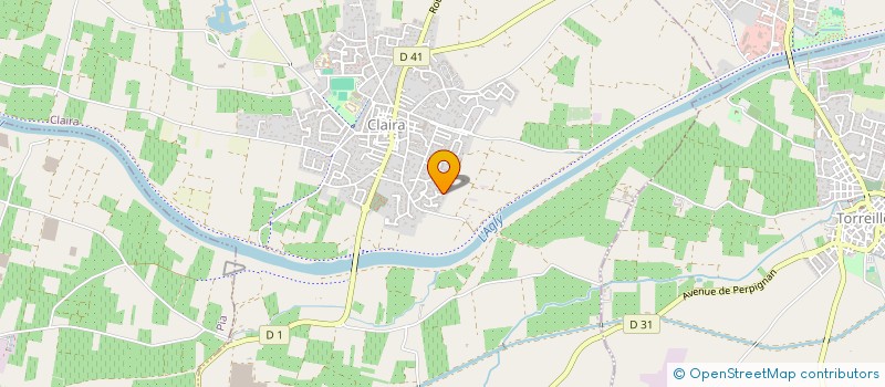 localisation de l'entreprise JULIANA à CLAIRA