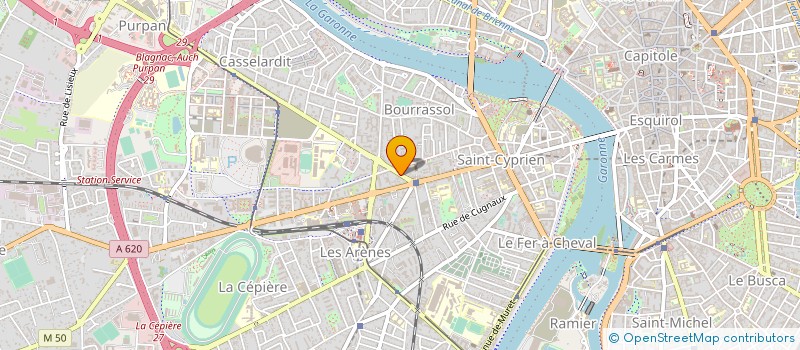 localisation de l'entreprise JULIANA à TOULOUSE