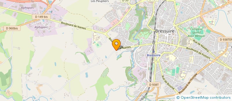 localisation de l'entreprise JULIANA  BRESSUIRE