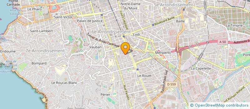 localisation de l'entreprise JULIANNA à MARSEILLE