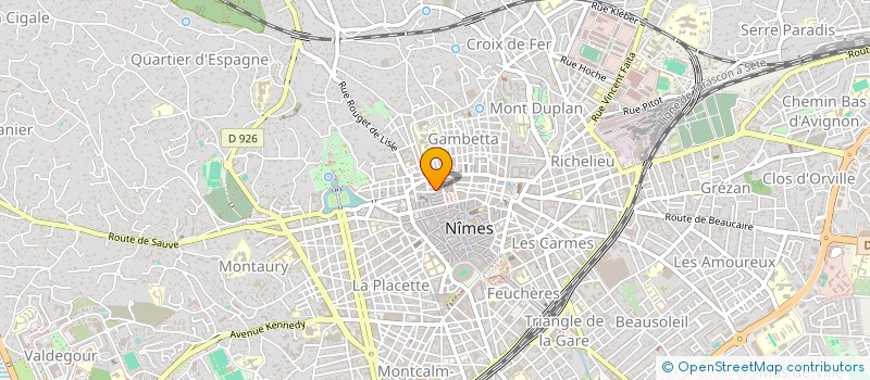 localisation de l'entreprise JULIANNA à NIMES