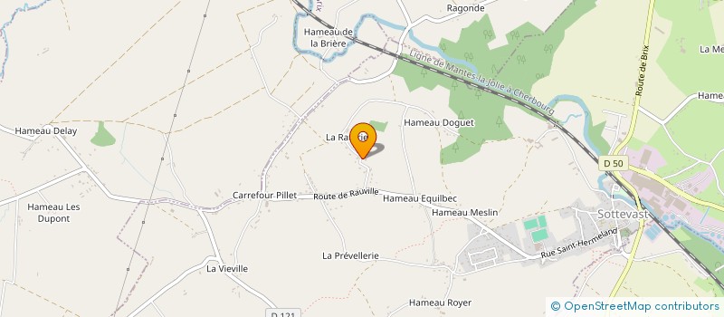 localisation de l'entreprise JULIANNA  SOTTEVAST