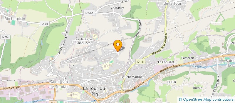 localisation de l'entreprise JULIANNA  LA TOUR-DU-PIN