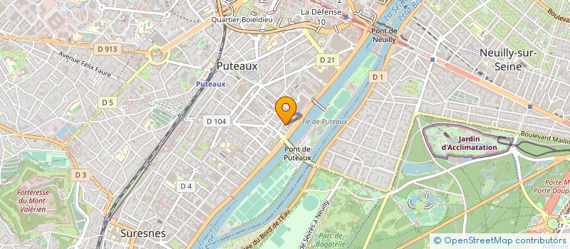 localisation de l'entreprise JULIANO  PUTEAUX