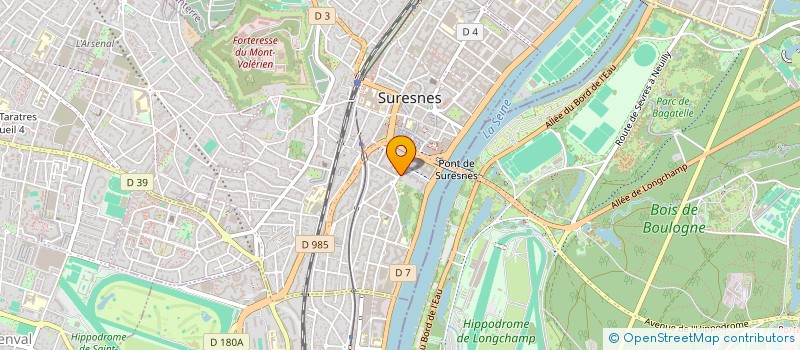 localisation de l'entreprise JULIANO à SURESNES