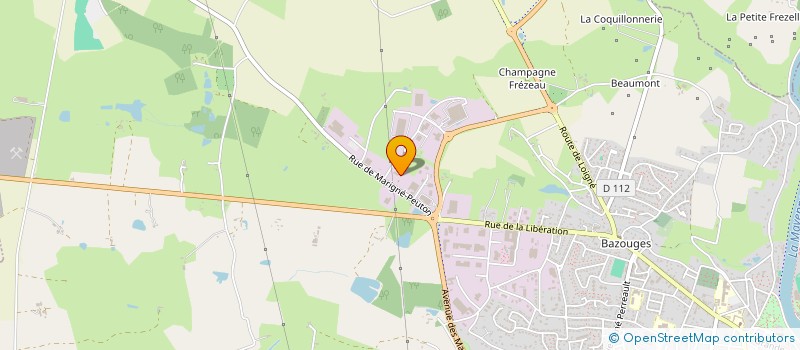 localisation de l'entreprise JULIANTH  CHATEAU-GONTIER-SUR-MAYENNE