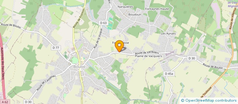 localisation de l'entreprise JULIANTHY  BOULOC