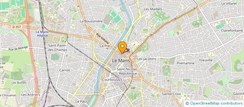 localisation de l'entreprise JULIANUS  LE MANS