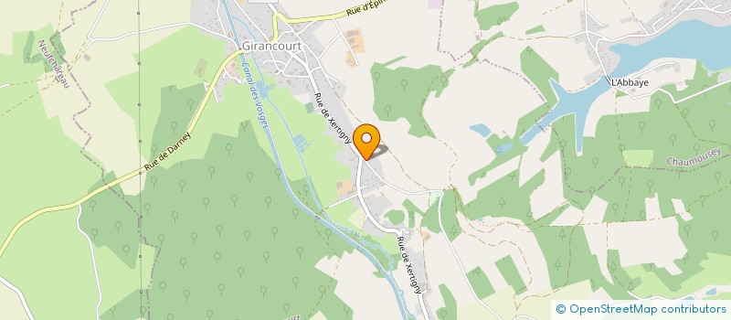 localisation de l'entreprise JULIAYME  GIRANCOURT