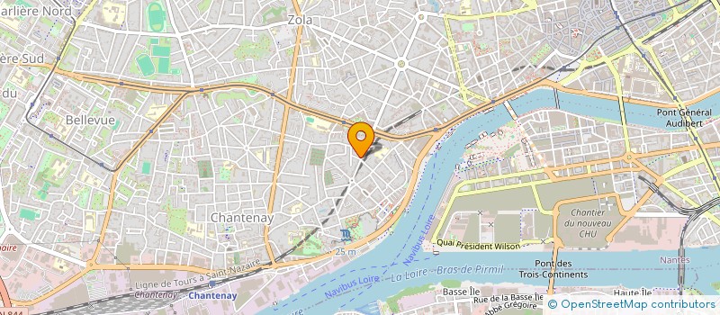 localisation de l'entreprise JULICE à NANTES