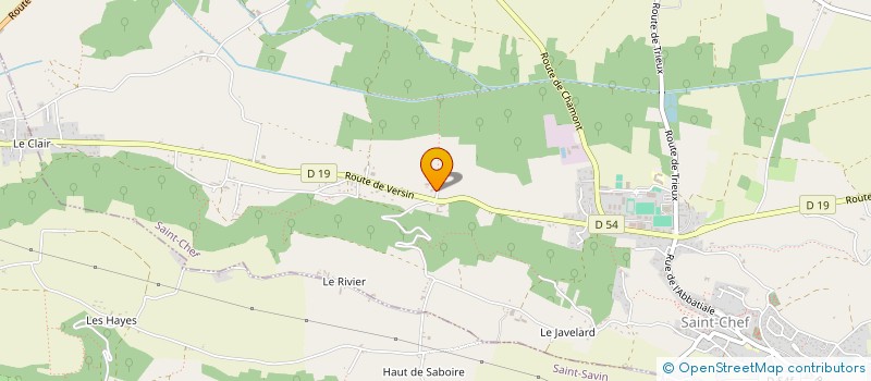 localisation de l'entreprise JULICIA  SAINT-CHEF