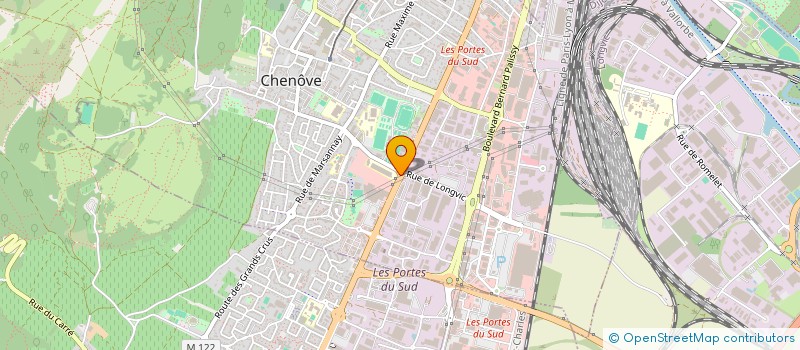 localisation de l'entreprise JULICLAR à CHENOVE