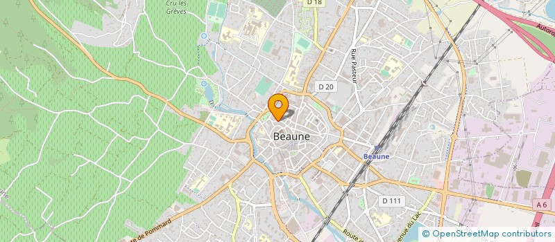 localisation de l'entreprise JULIDINE à BEAUNE