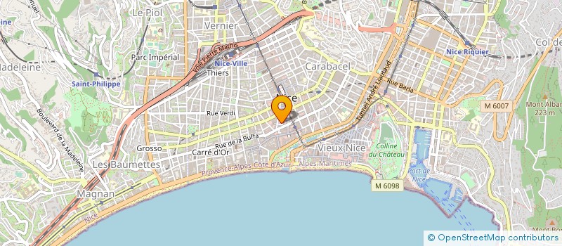 localisation de l'entreprise JULIE à NICE